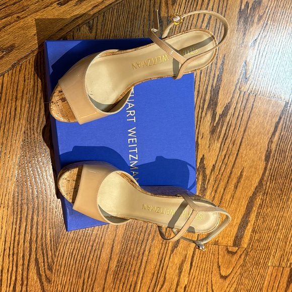 Stuart Weitzman wedges, sandals 4 inches - Picture 6 of 8